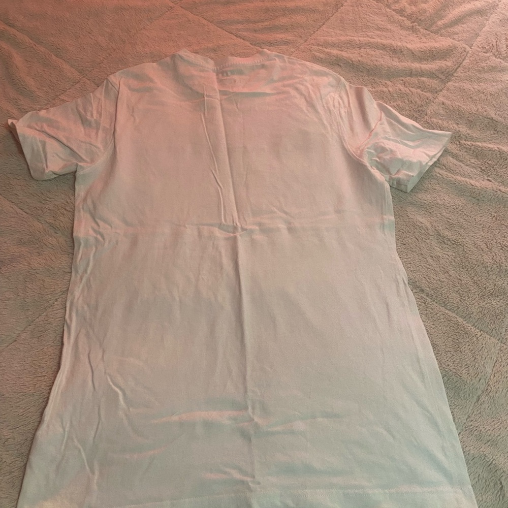 Champion White Tee with Logo - Picture 2 of 2